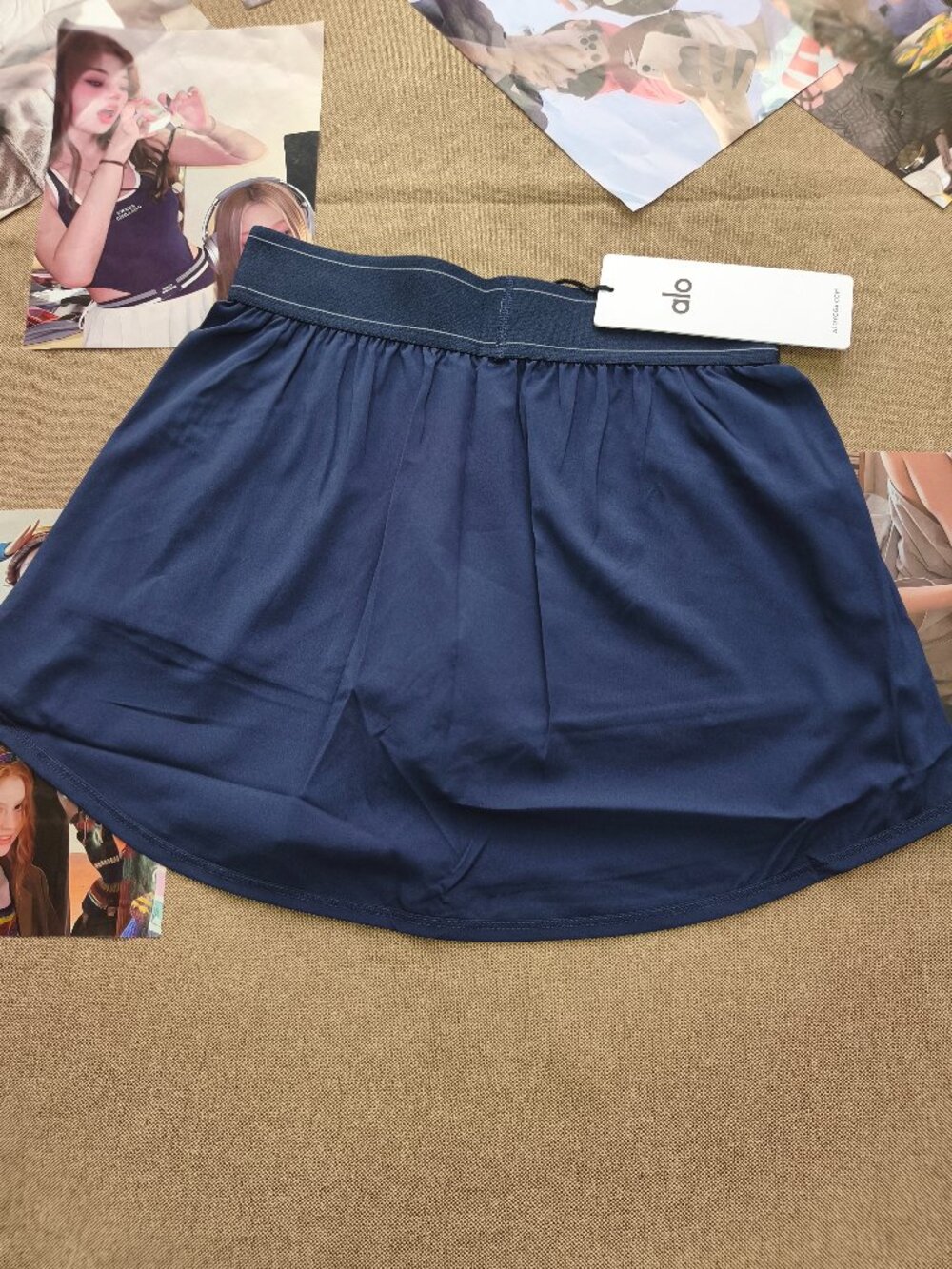 Alo Yoga Navy Blue Match Point Skirt🔵 - Sporty, Tennis and Vacation Favorite🛫 - Picture 2 of 7